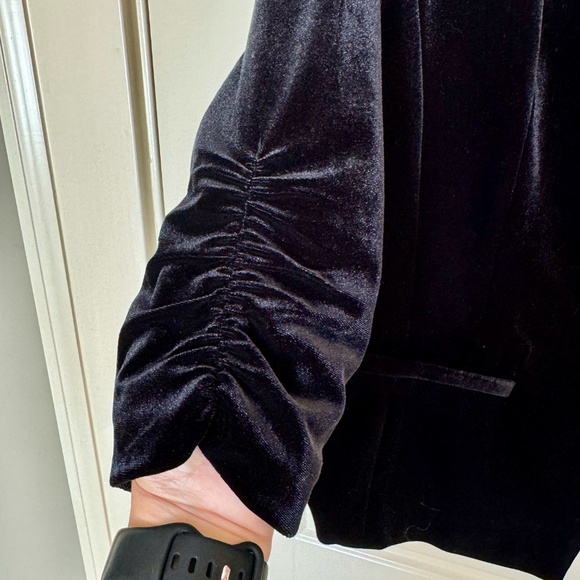 Eliza J Velvet Jacket / Blazer - Large - Picture 9 of 15